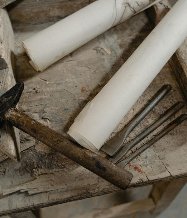 Detailed organizational restructuring plan with hierarchical flowcharts and process diagrams